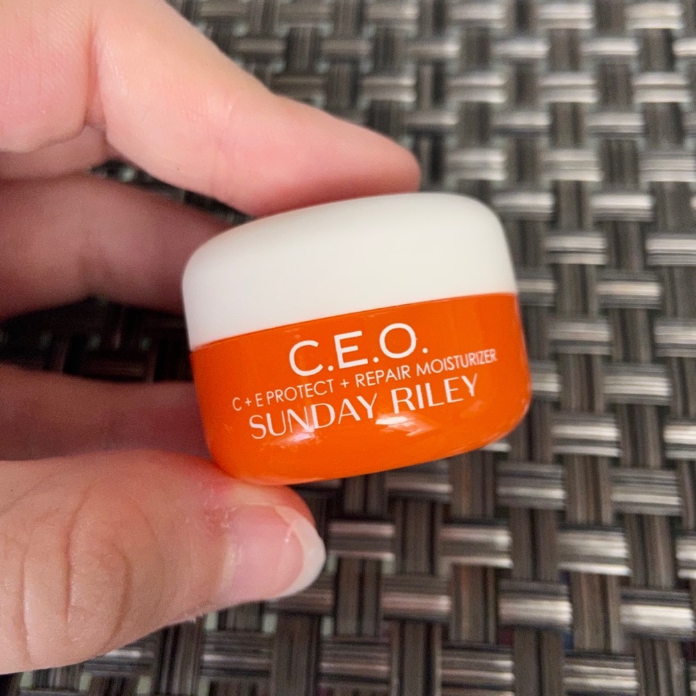 Sunday Riley CEO protect and repair moisturizer